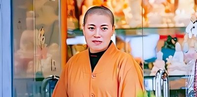 ​风流成性的尼姑，靠着尼姑身份净赚千万元，穿黑丝包养多名小白脸