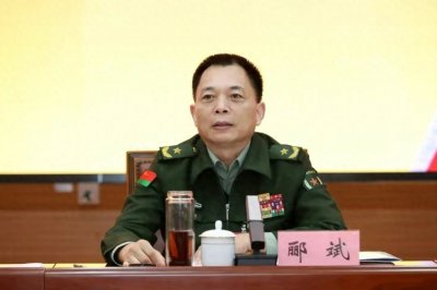 ​郦斌少将，任湖北省军区司令员