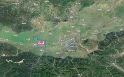 ​陕西关中武功县，新老治所看变迁