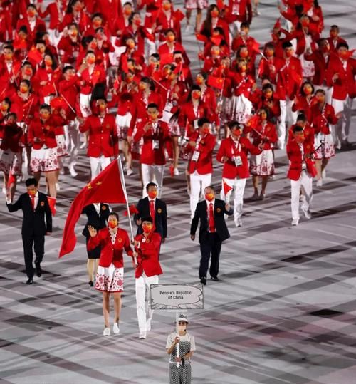 1964东京奥运会开幕式中国几人参加