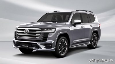 ​新车｜让中年大叔不再油腻，丰田兰德酷路泽改装版效果图发布