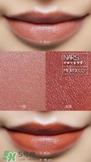 nars惹火唇膏jane试色 nars唇膏jane试色图