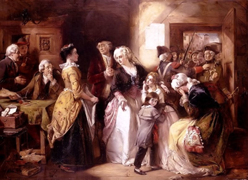 1793年1月21日，法国国王路易十六被送上断头台