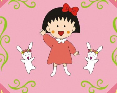 分享一波樱桃小丸子的可爱头像,喜欢小丸子的进来吧