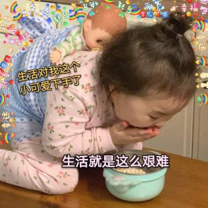 表情包:生活就是这么艰难