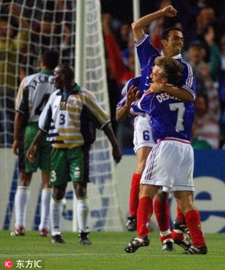 回顾法国队1998年夺冠之路 盼高卢雄鸡20年后重登世界巅峰