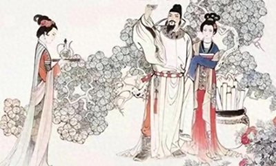 ​李白为吹捧杨贵妃，写下一首28字肉麻情诗，开篇两句几乎人人会背