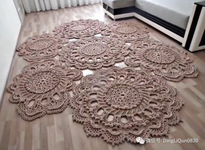 ​「针织作品」50款令人惊叹的钩针地毯汇编