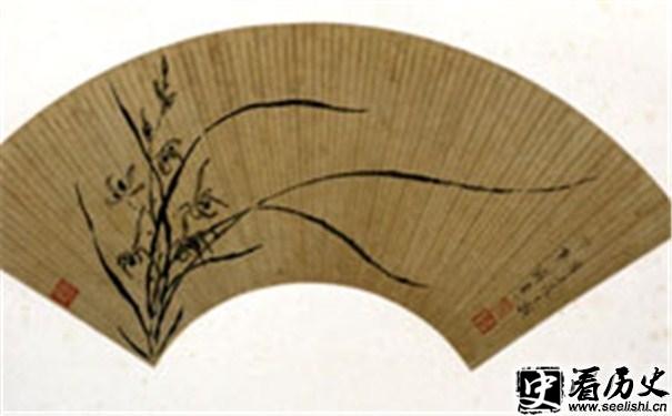 薛素素的作品《墨兰图》