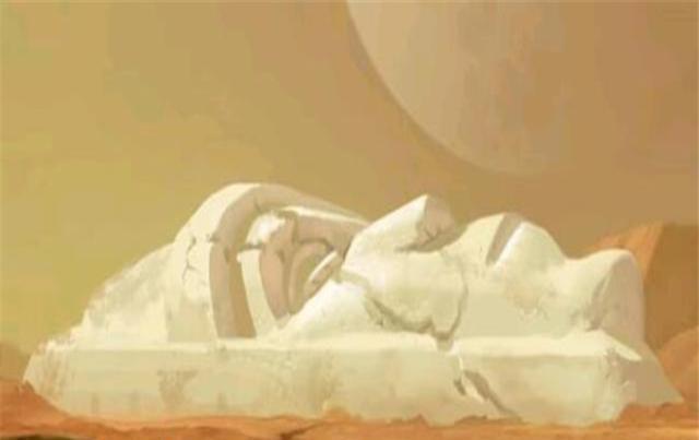 在南极发现“外星人脸”，网友晒出证据，不是自然形成的！