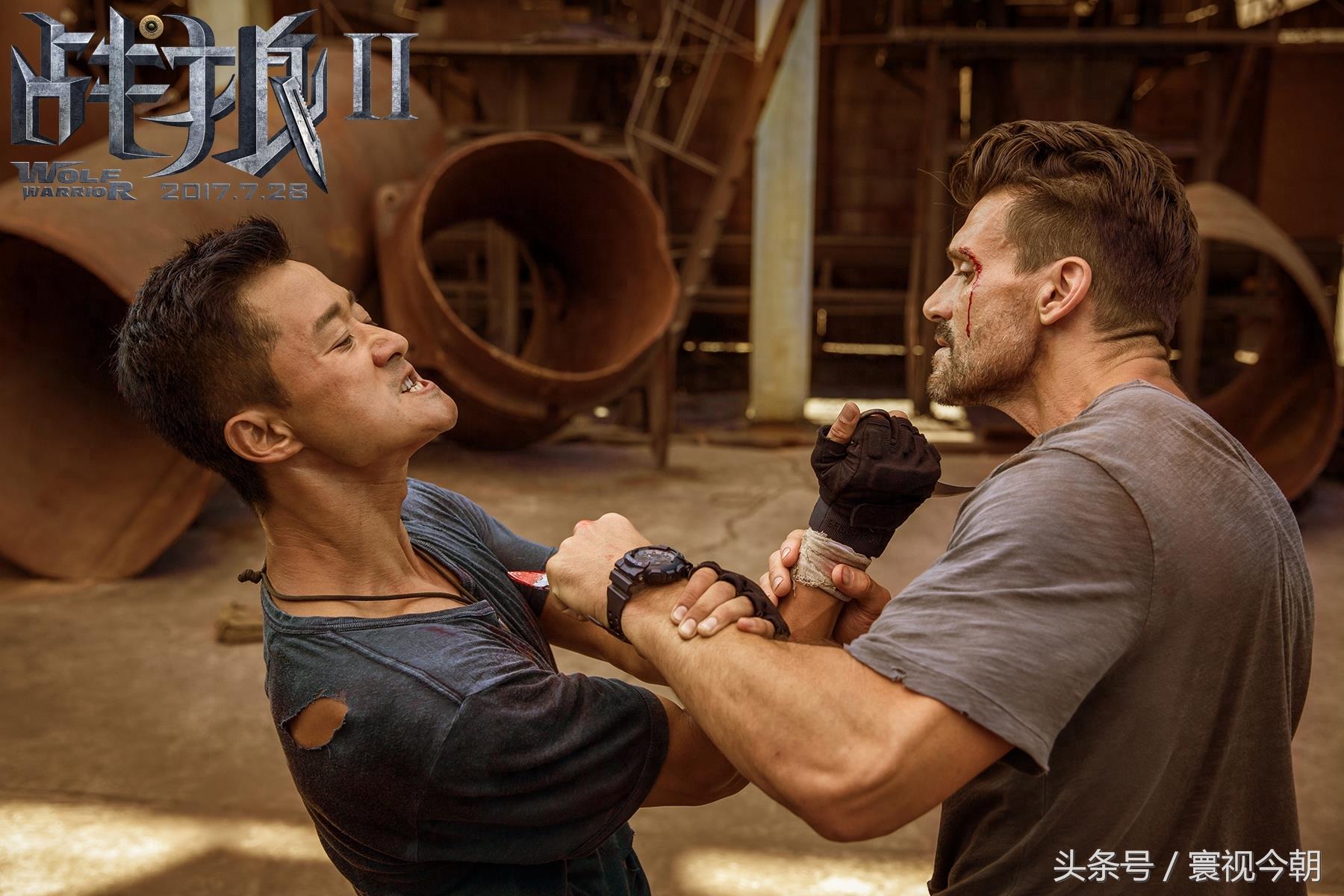 《战狼2》高清美图壁纸，坐等战狼2上映，加油硬汉吴京