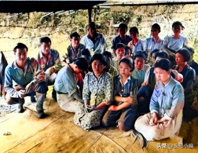 ​侵华日军设立“慰安所”的老照片：门前排着长队，图六是检查工具