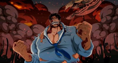 ​海贼王官方资料：童年就能擒虎！硬核实力的传奇海军英雄-卡普