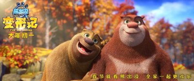 ​《熊出没·变形记》成中国电影史上第二部票房超6亿的动画片
