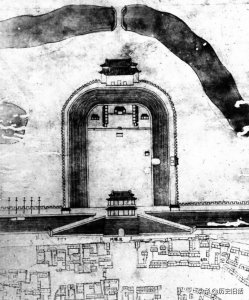 ​消失的老北京城门、城墙系列——内城九门之(二)~~德胜门