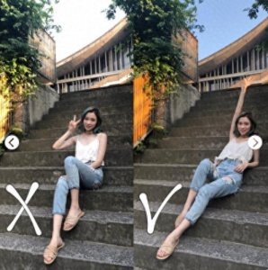 ​适合单人拍照的8种姿势，简单又不做作，拍出各种美