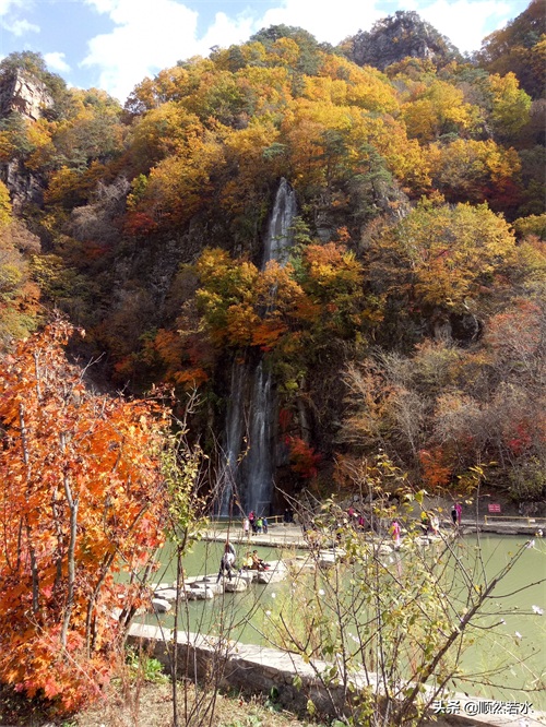 大雅河畔龙溪谷，画屏山脉好风光