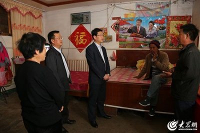 ​庄增大调研莱西精准扶贫工作 强调帮扶工作做实做细